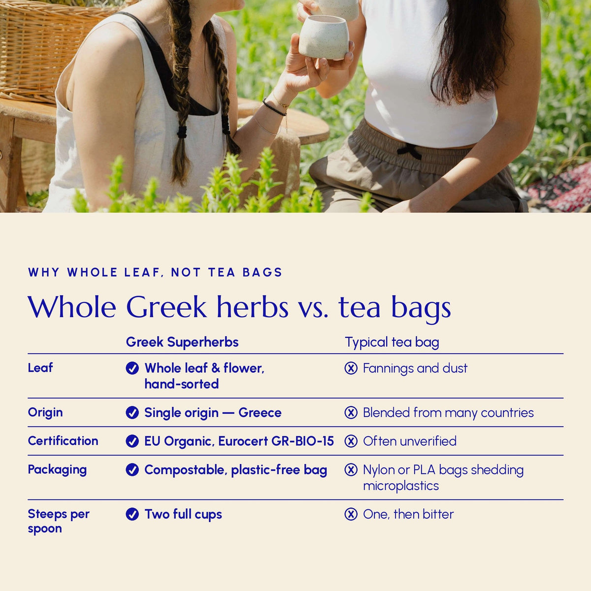 Medicinal Tea Blends Sampler - Greek Superherbs