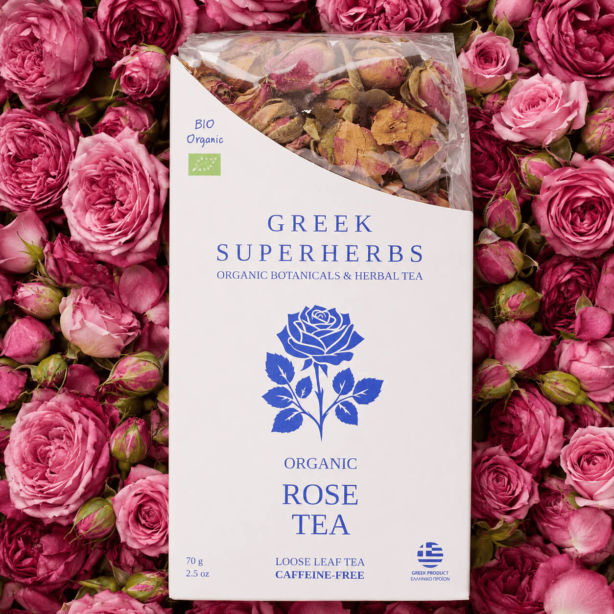 Greek Superherbs Organic Rose Tea herbal tea