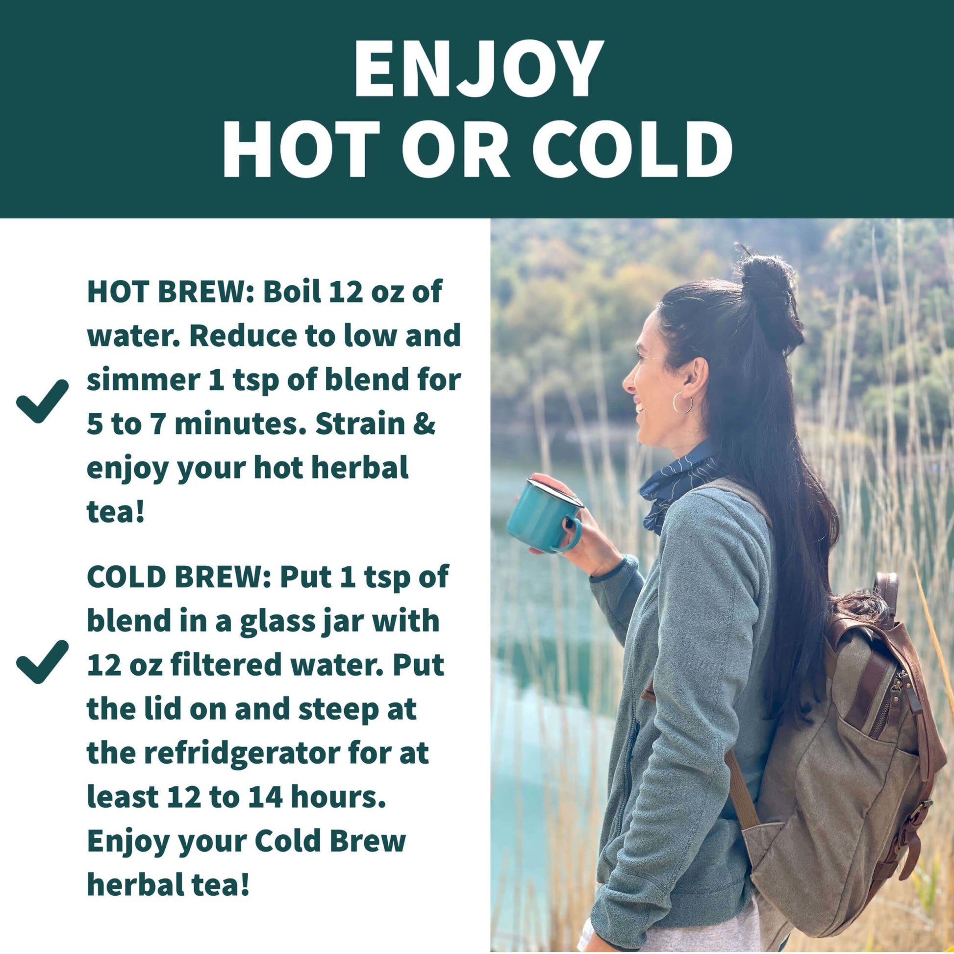 Calm Tea - Hot or Cold