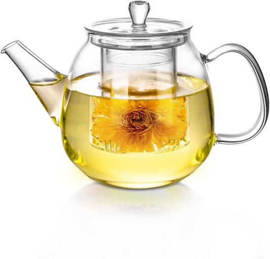 Heat Resistant Glass Teapot