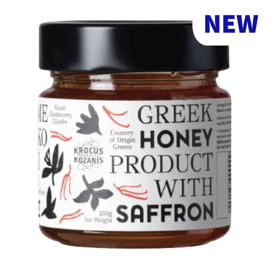 Greek Honey with Saffron - Greek Superherbs