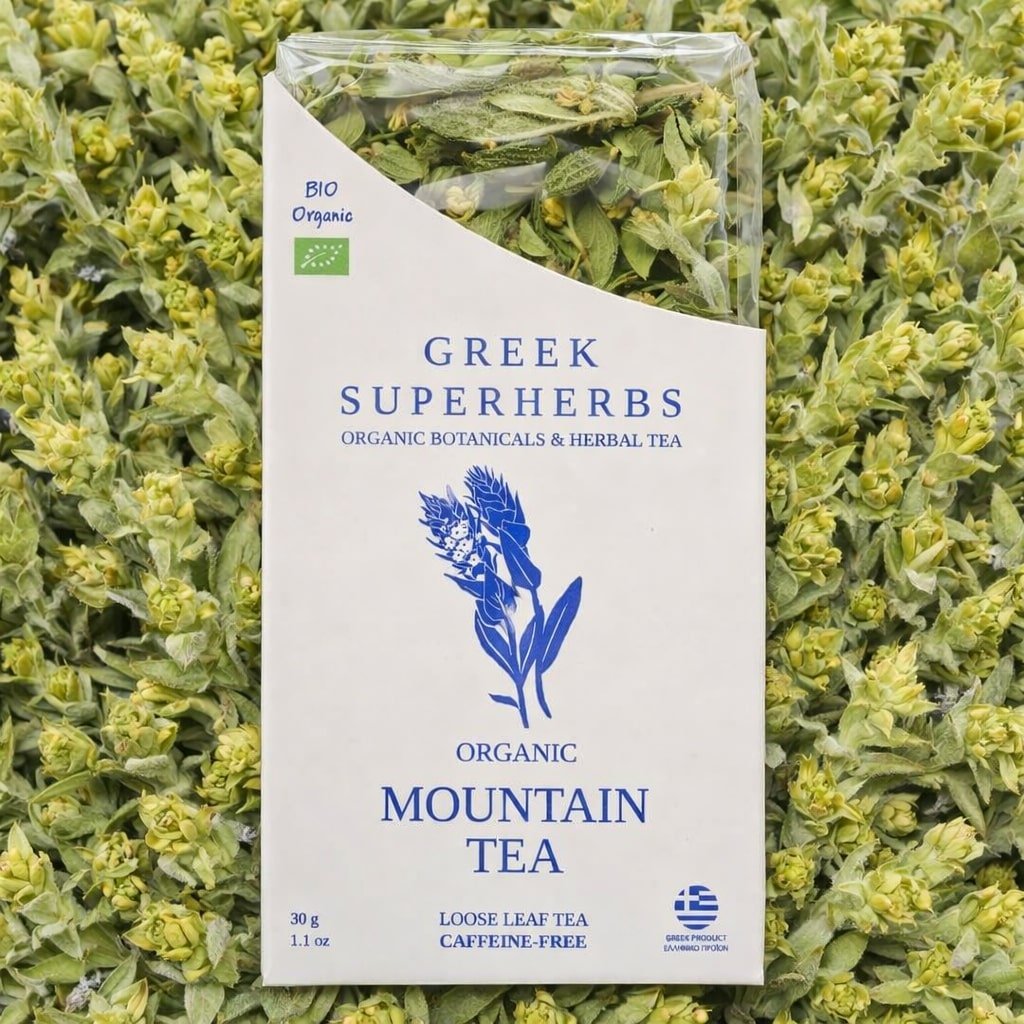 Greek Mountain Tea (Mount Olympus) - Greek Superherbs