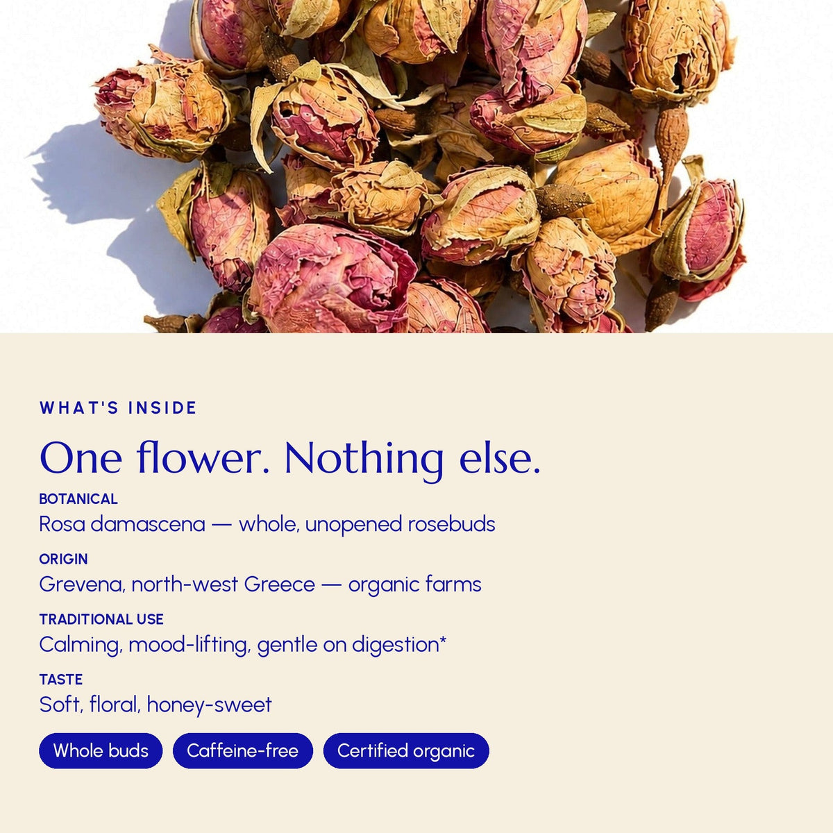 Greek Rose Tea (Grevena) - Greek Superherbs