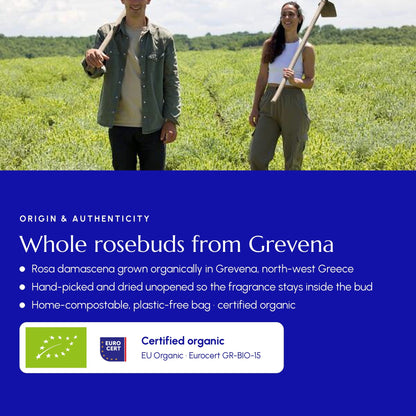 Greek Rose Tea (Grevena) - Greek Superherbs