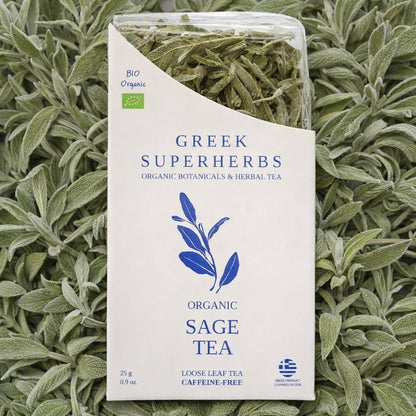 Greek Sage (Ikaria, Blue Zone) - Greek Superherbs