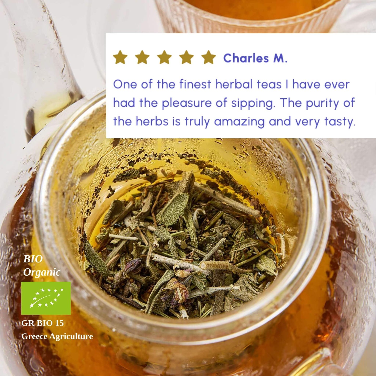 Ikaria Blue Zone Tea - Greek Superherbs