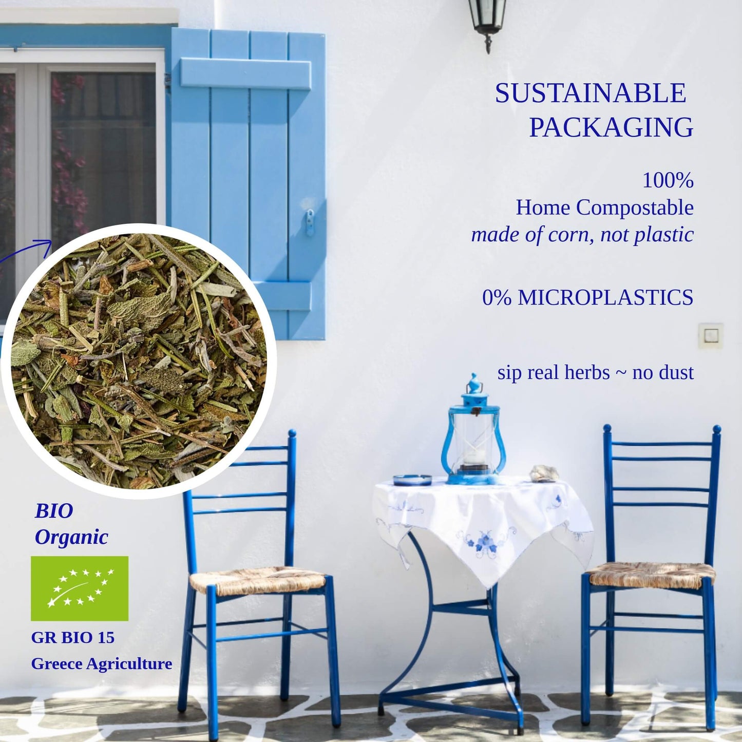 Ikaria Blue Zone Tea - Greek Superherbs