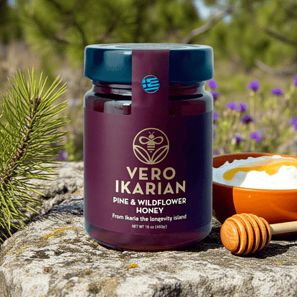 Ikarian Pine and wildflower Honey