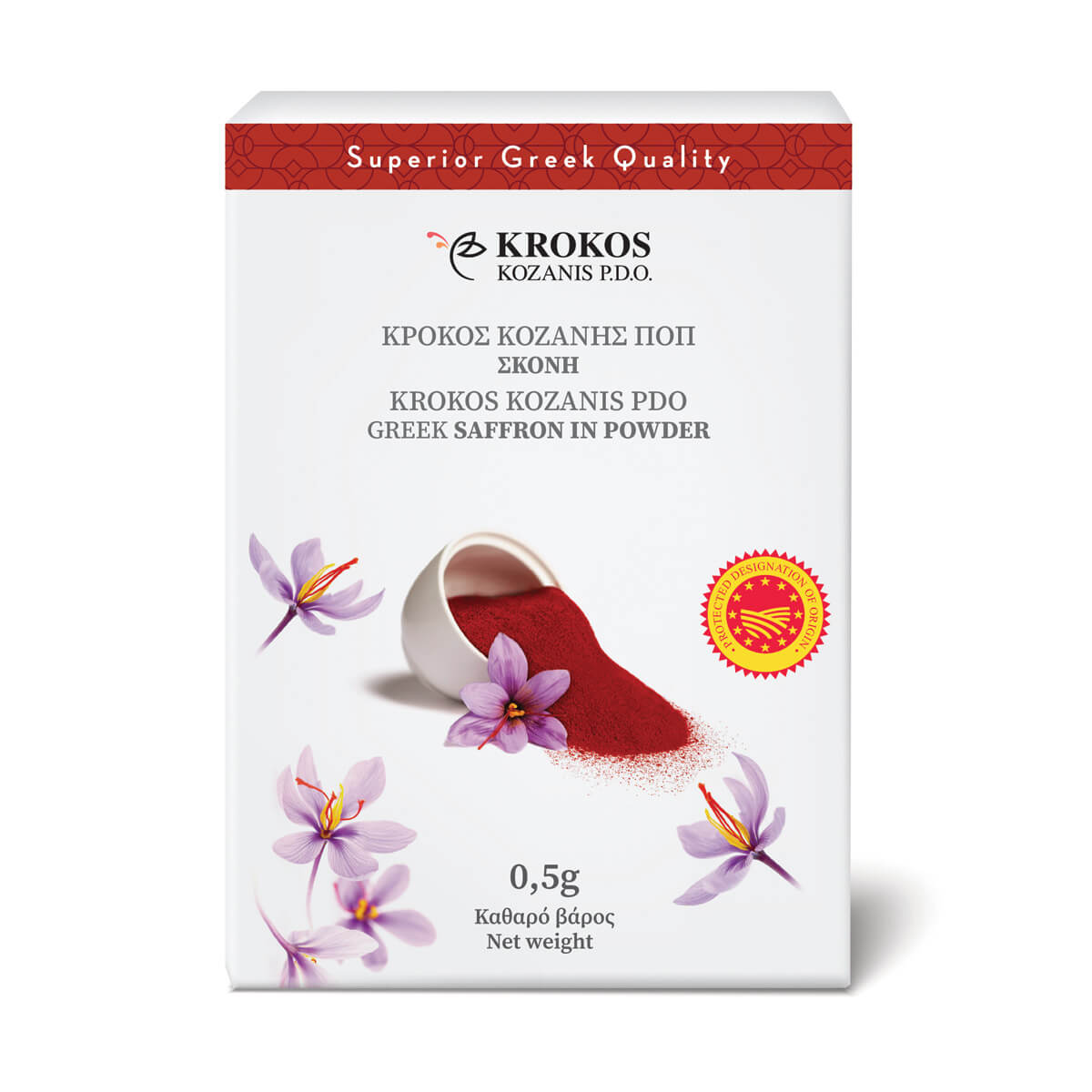 Krokos Kozanis PDO Saffron Powder - Greek Superherbs