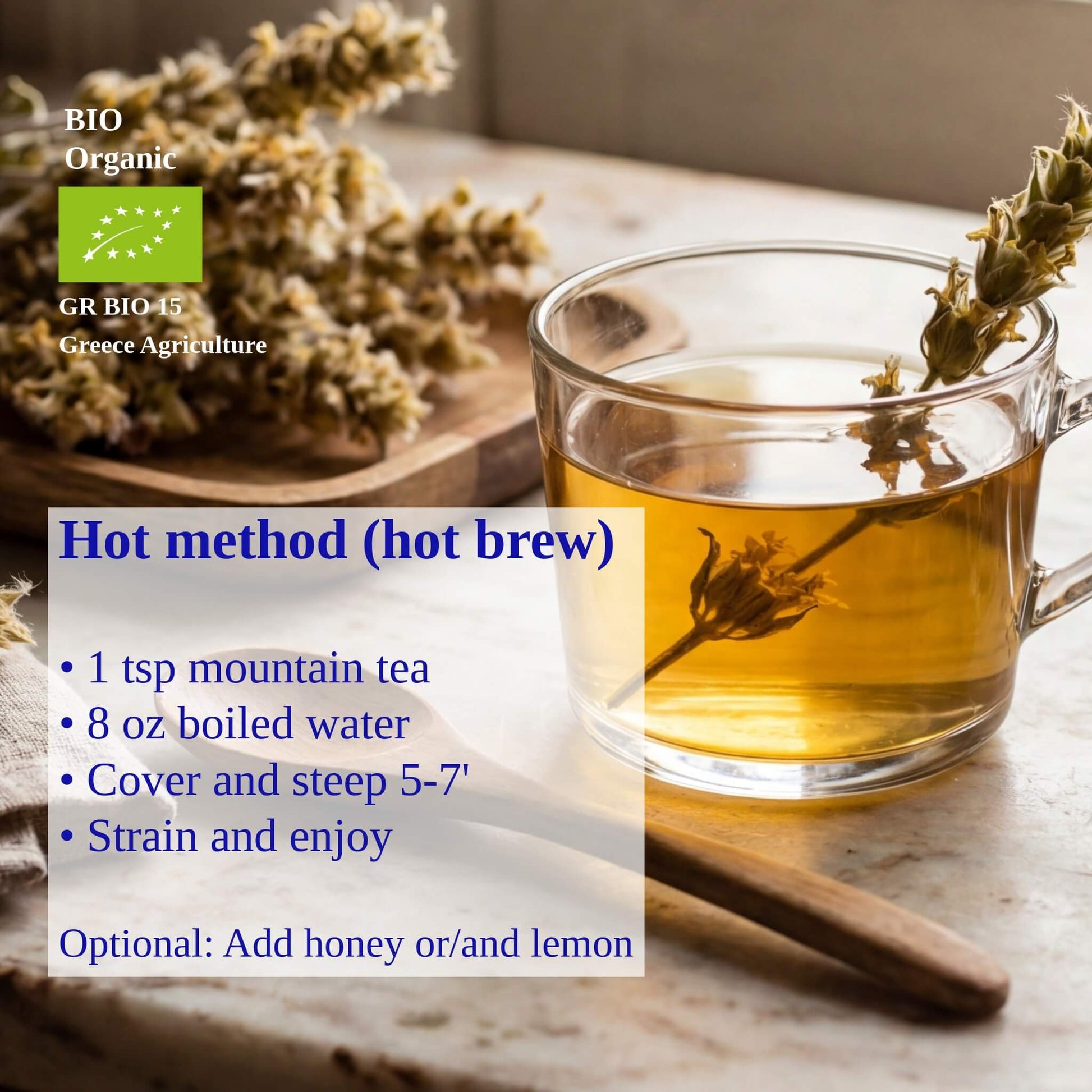 Mountain Tea (Mount Olympus) - Greek Superherbs