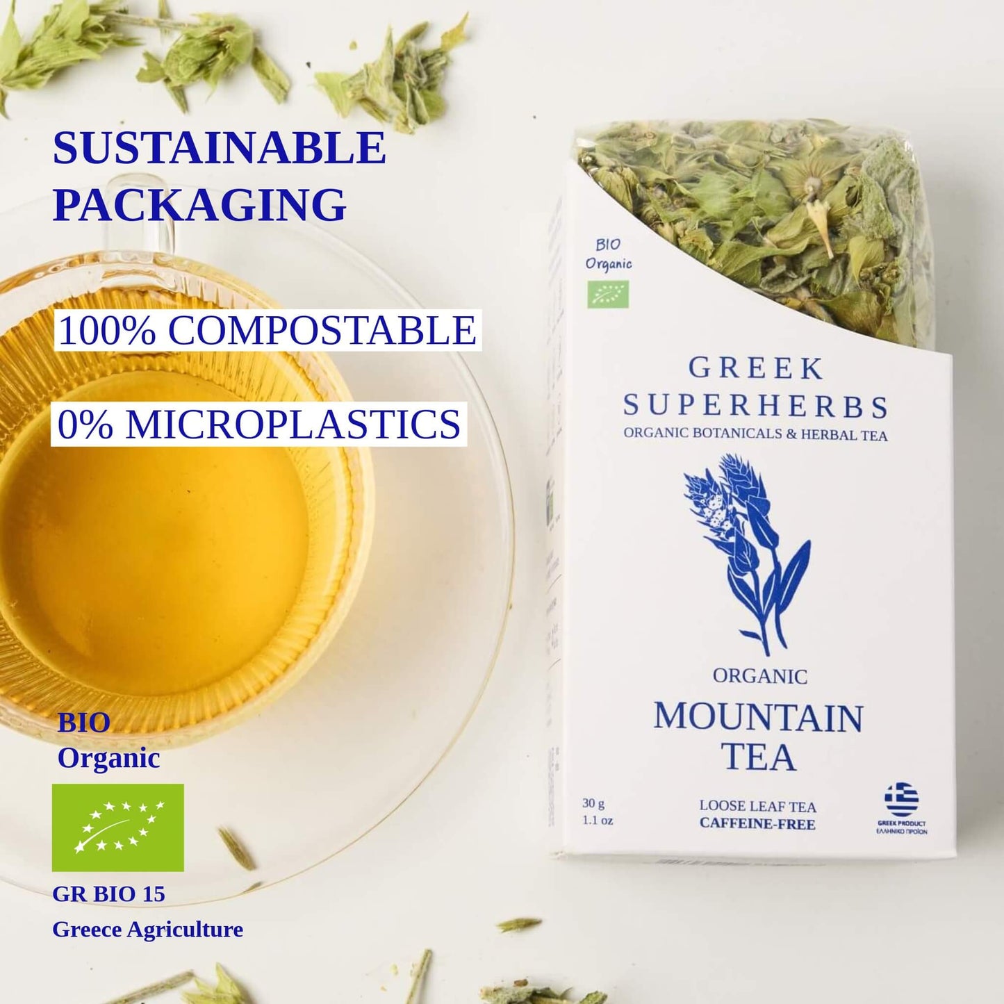 Mountain Tea (Mount Olympus) - Greek Superherbs