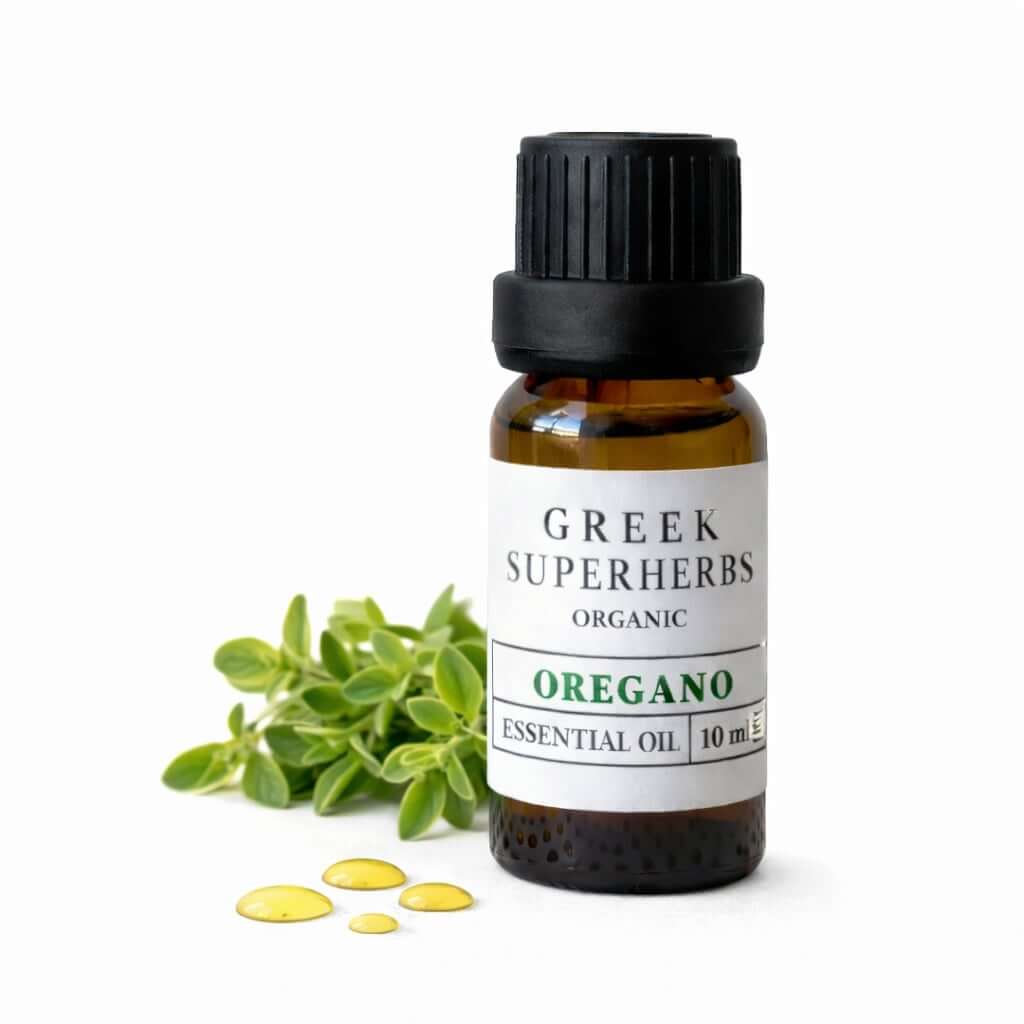 Organic Oregano Essential Oil (Greece) - Greek Superherbs