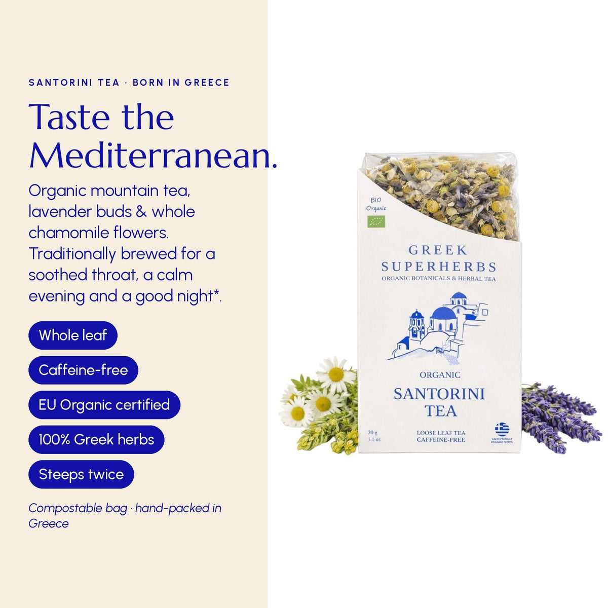 Santorini Tea - Greek Superherbs