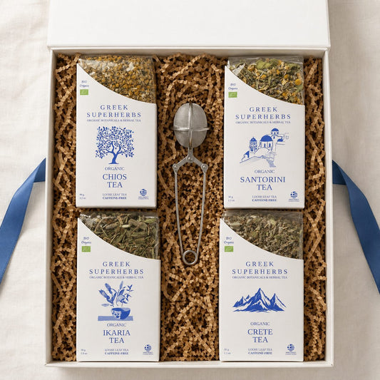 The Greek Islands Tea Gift Box - Greek Superherbs
