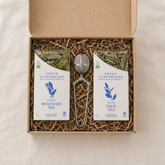 The Greek Mountain Herbs Gift Box - Greek Superherbs